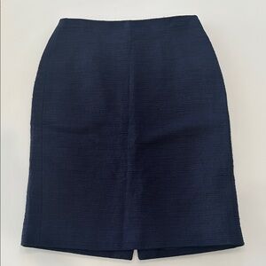 PAULE KA Dark Blue Pencil Skirt